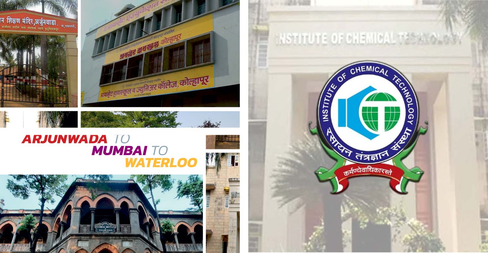Arjunwada to Mumbai to Waterloo Institution Connections Grid